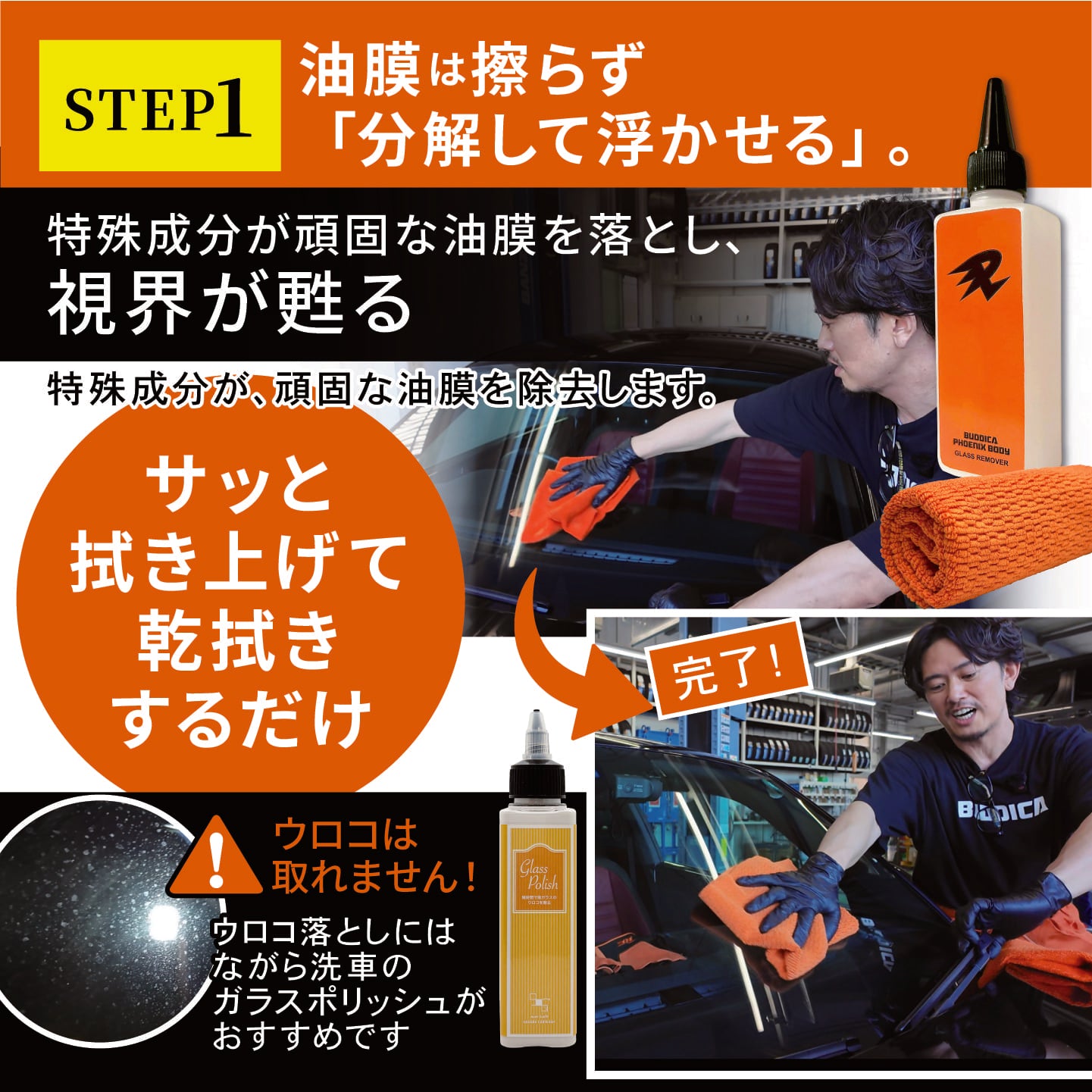イージーガラスセット（コラボ商品） (スプラッシュ＆リムーバーと
