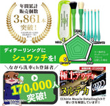 ブラシ 7 ケースセット『 ディテーリングにシュワッチを 』