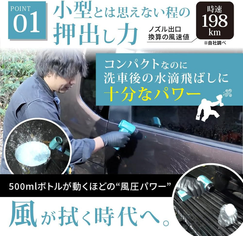 【予約販売】ウォッシュブロワー『手のひらサイズの暴風をあなたへ』