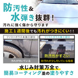 ファストガラス BASEセット 『DIY決定版 2時間スピード硬化のガラスコーティング』
