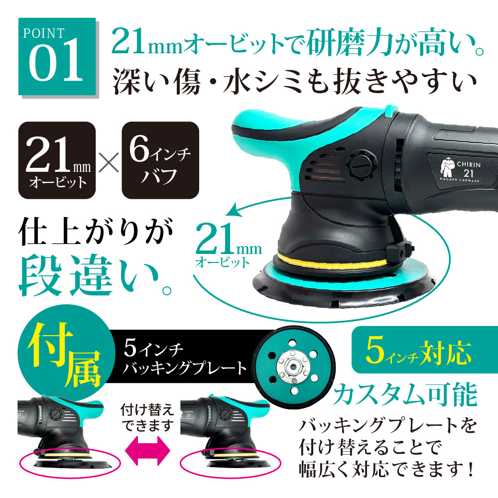 CHIRIN 21『傷なんて磨けばいい。』 – ながら洗車