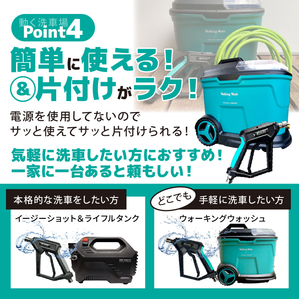 ウォーキングウォッシュ 『 動く洗車場 』