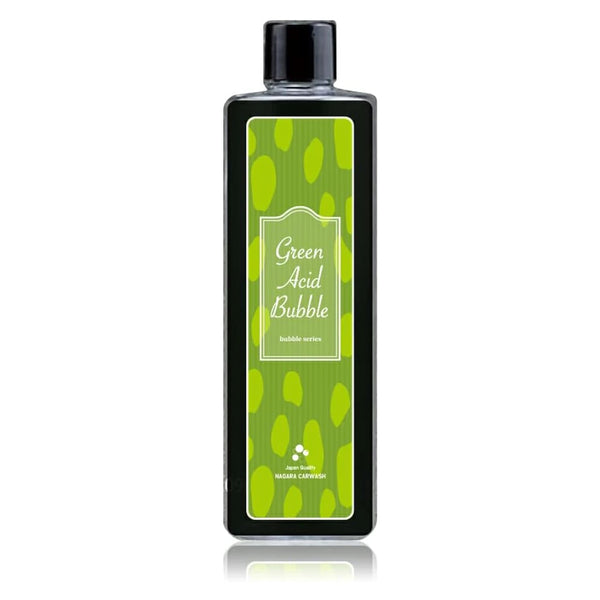 【酸性】グリーンアシッドバブル 500ml『 水シミの予防になる酸性シャンプー 』