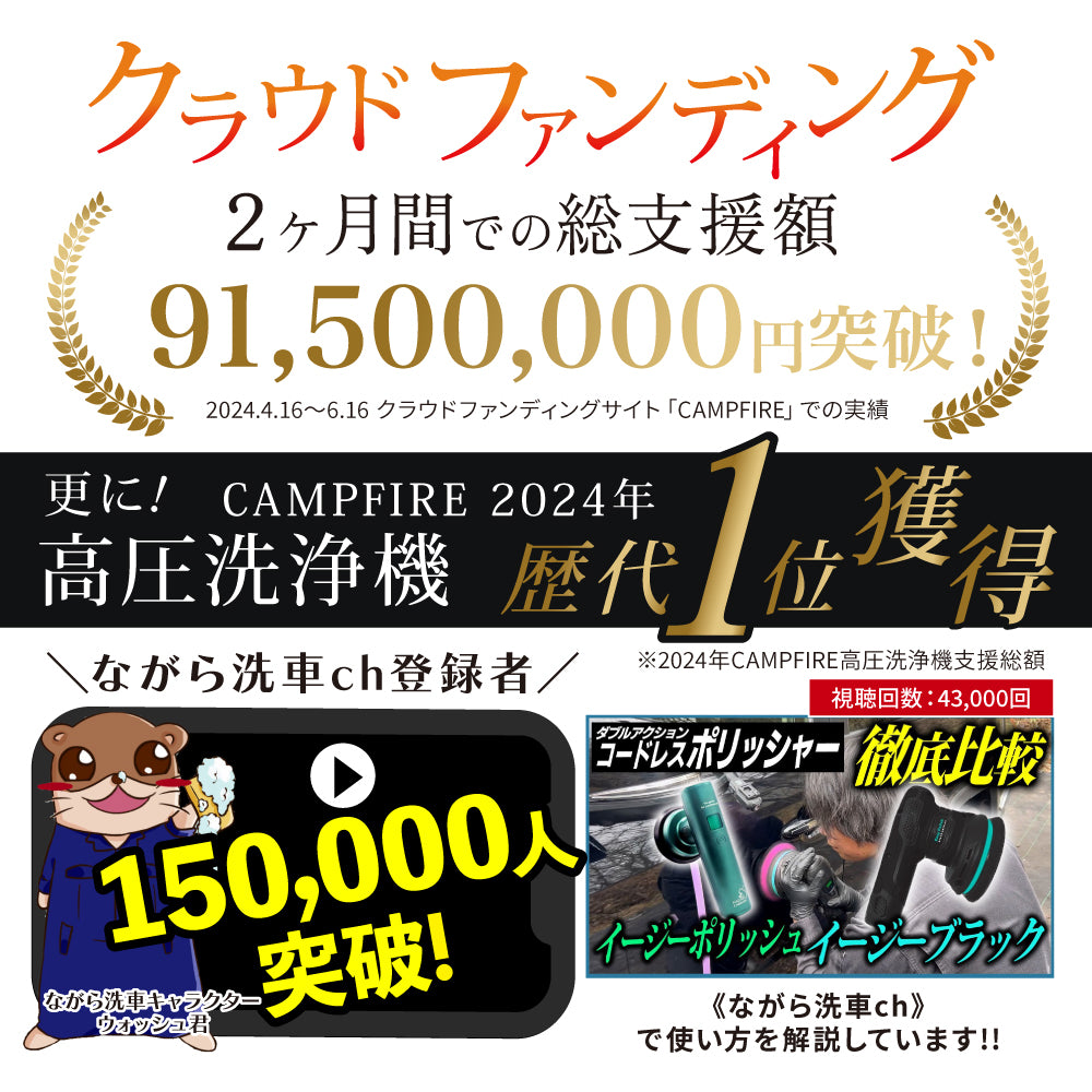 イージーポリッシュ ブラックシリーズ『 磨き職人の入り口へ
